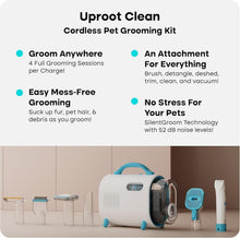 Load image into Gallery viewer, Effortless Dog &amp; Cat Grooming Vacuum: Cordless, Quiet &amp; HEPA Filtration Power