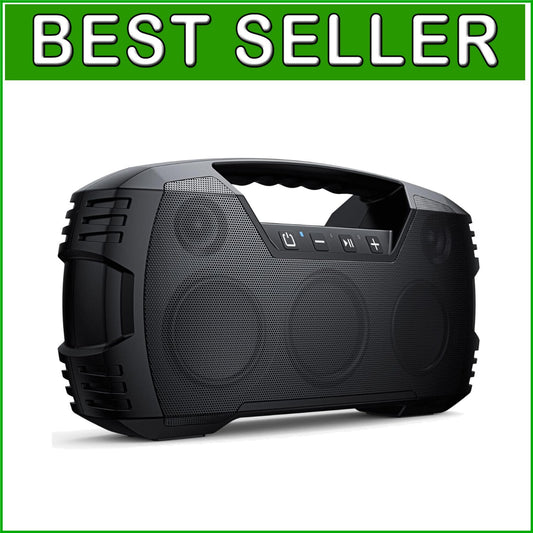 Bluetooth 5.0 Waterproof Speaker with 32H Battery - Ideal for Tailgates & More