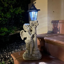 Load image into Gallery viewer, Outdoor 19.7 Inch Angel Garden Statue with Solar Lights - Ideal Gift Choice
