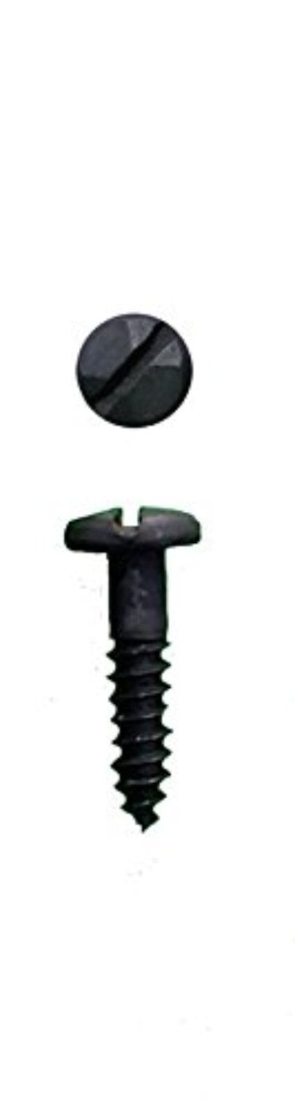 Versatile 3/4" Steel Wood Screws with Rustic Pan Head Style - 100 Pack
