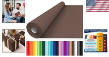 Load image into Gallery viewer, 36"x2400" Eco-Friendly Chocolate Brown Kraft Paper - Ideal for Elegant Wrapping
