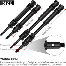 Load image into Gallery viewer, Heavy-Duty CVD Drive Shaft Set for 1/10 Traxxas - Enhance Your RC Adventure