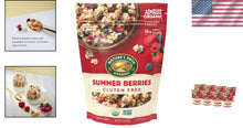 Load image into Gallery viewer, Organic Summer Berries Granola, Gluten Free - 11 oz Pack of 8 Cluster Packs