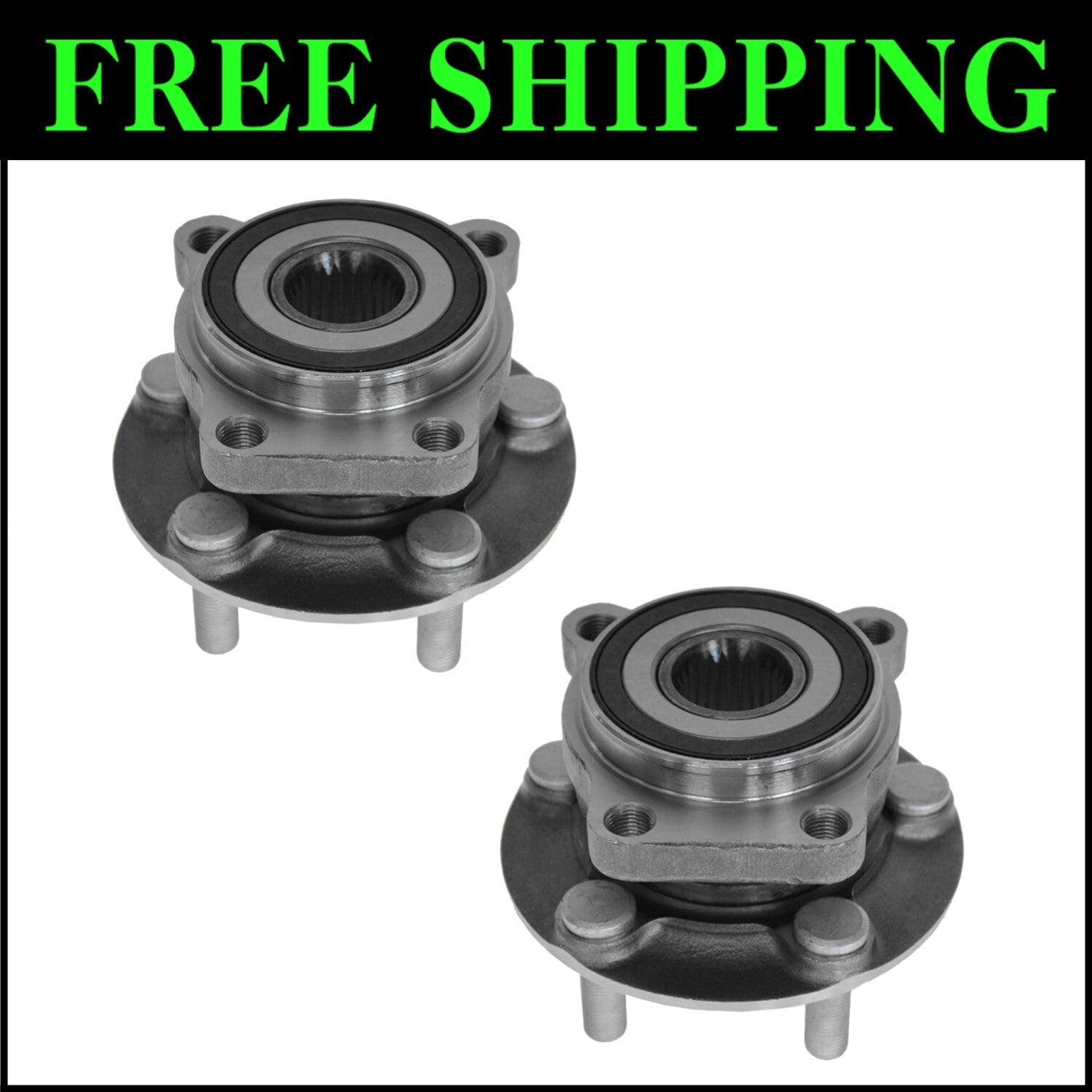Durable Steel Front Wheel Hub Bearing Assembly Compatible with 2005-2014 Subaru