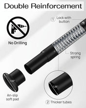 Load image into Gallery viewer, Heavy-Duty Adjustable Tension Curtain Rod 42-123in - No Drill &amp; Anti-Slip Design