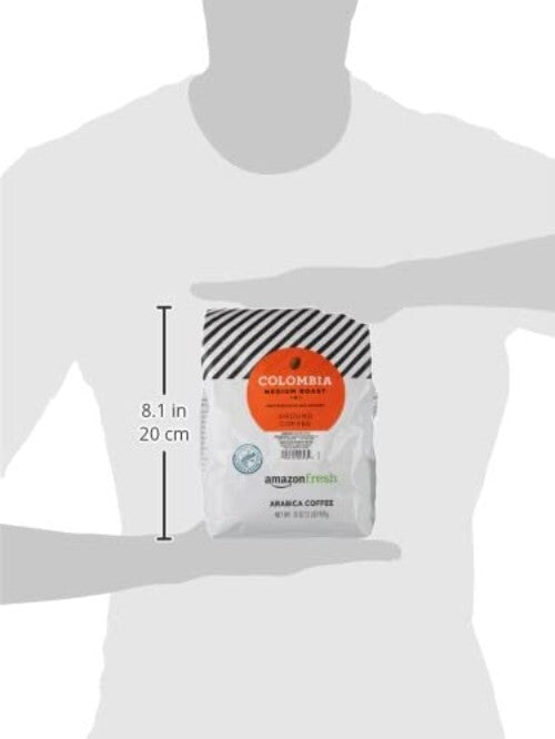 100% Arabica Medium Roast Ground Coffee - 32 Oz Pack of 3, Balanced & Smooth