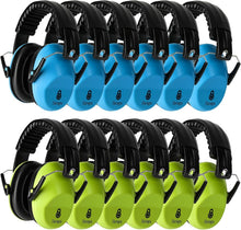 Load image into Gallery viewer, 12 Pack Kids Noise Cancelling Headphones - Ear Protection Earmuffs for All Ages