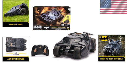 1:15 Scale Batmobile Tumbler RC - Celebrate Batman's 85th with Collectible Fun