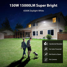 Load image into Gallery viewer, 9000 Lumens Bright Motion Sensor Flood Lights - 3 Adjustable Heads for Security