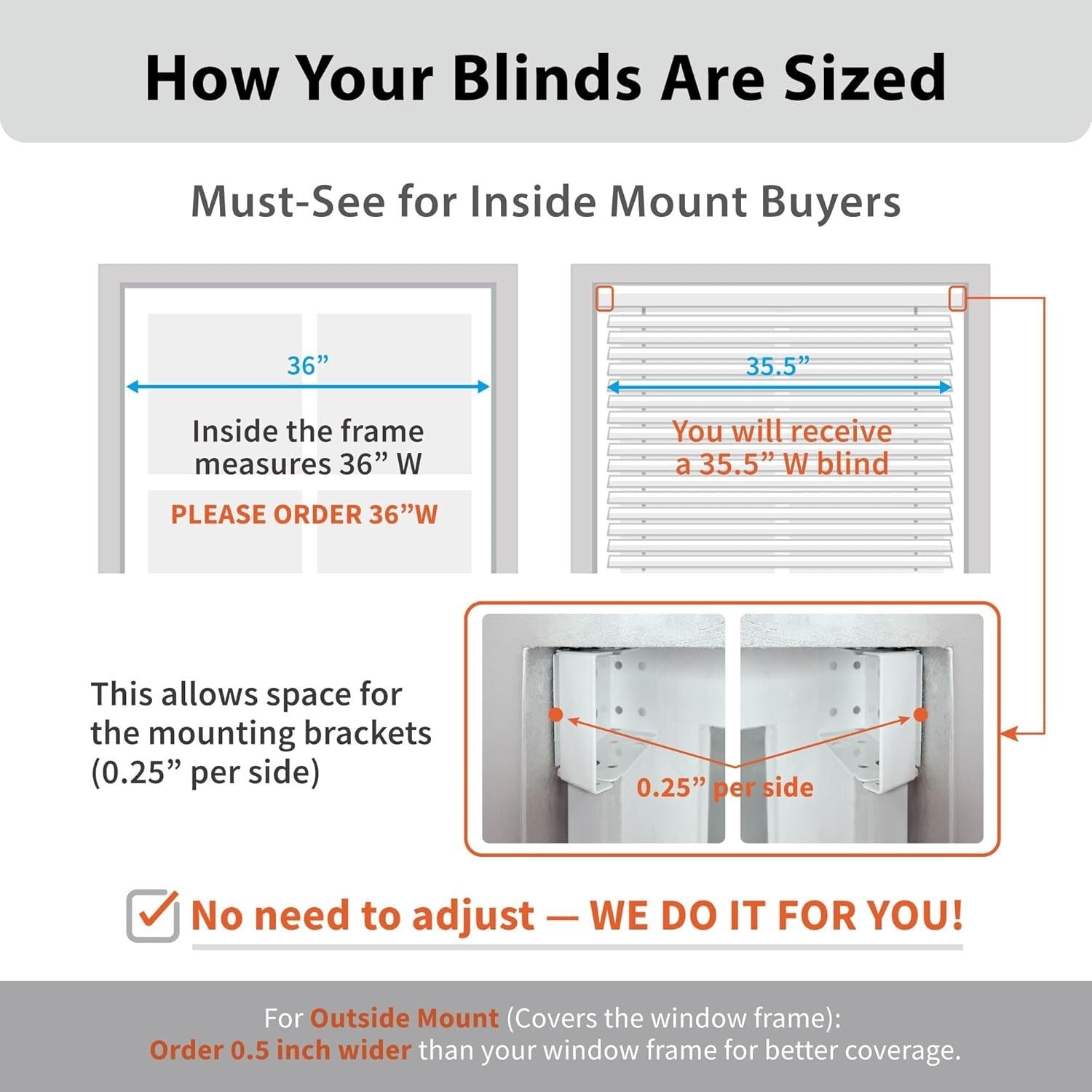 Cordless 2-Inch Faux Wood Blinds in White: 48" W x 60" H - Stylish Functionality