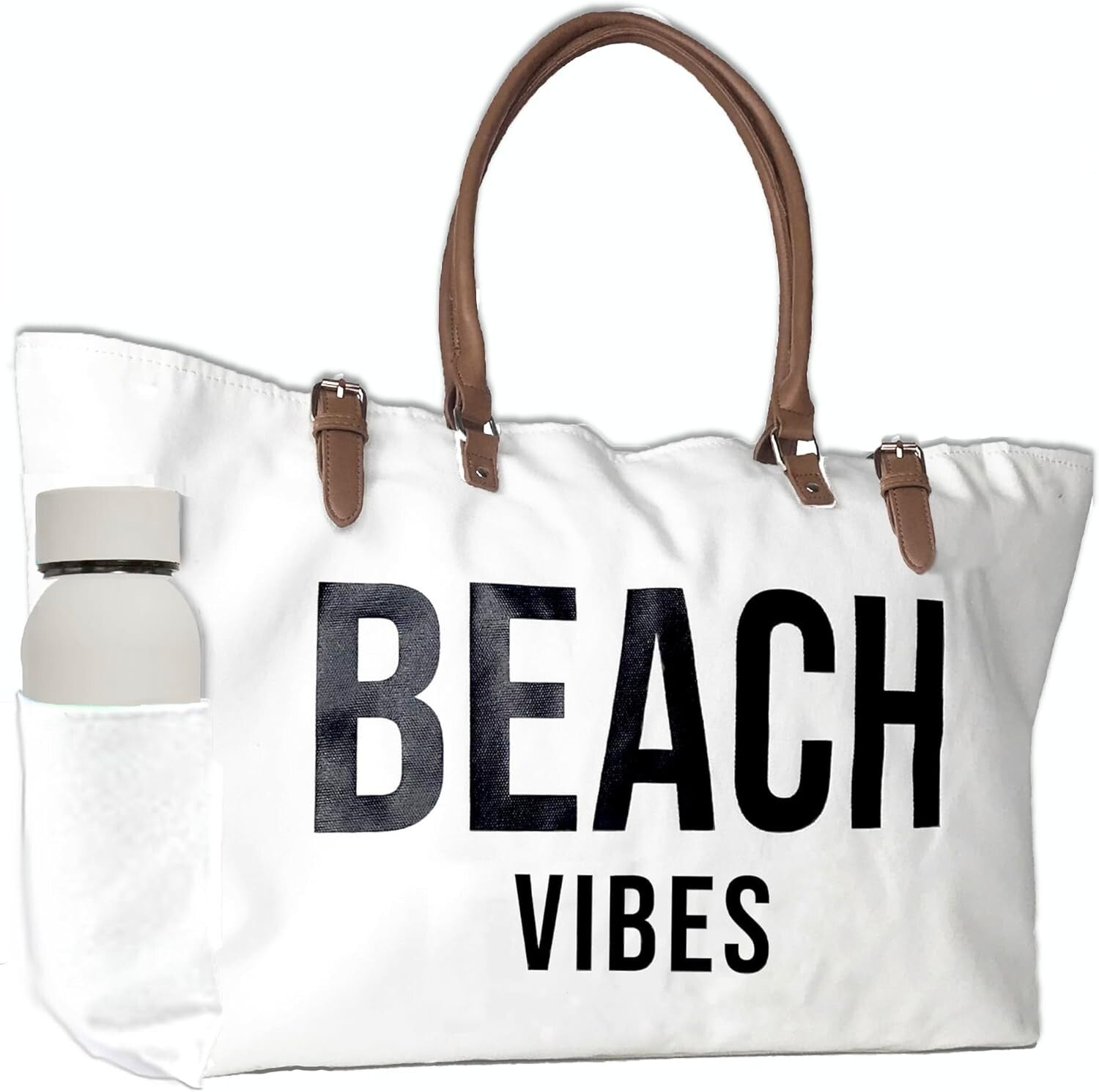 Versatile Waterproof Beach Bag with Ample Space and Easy Carry Handle for Women
