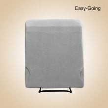 Load image into Gallery viewer, Light Gray Recliner Sofa Cover - 4-Piece Stretch Protector with Jacquard Design