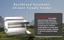 Load image into Gallery viewer, Pest-Proof 25lb Metal Feeder with Rain Cover - Perfect for Backyard Flocks