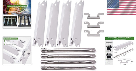 Durable 11-Piece Replacement Kit for Brinkmann 810-2410-S & 810-2411-S Grills