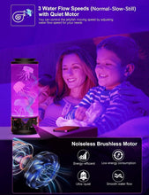 Load image into Gallery viewer, Elegant Jellyfish Night Light with Bluetooth Speaker - 4 Modes &amp; Soothing Sounds