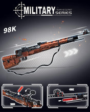 Load image into Gallery viewer, Collectible 1:1 Sniper Gun Building Blocks Set - Creative Military Display