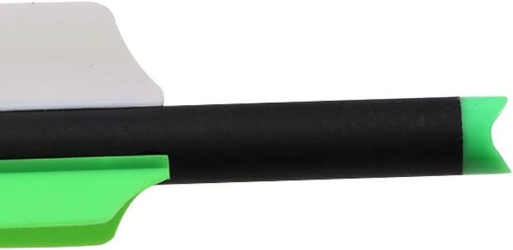 12-Pack 20-Inch Carbon Arrows with 3-Blade Broadheads for Compound Bows