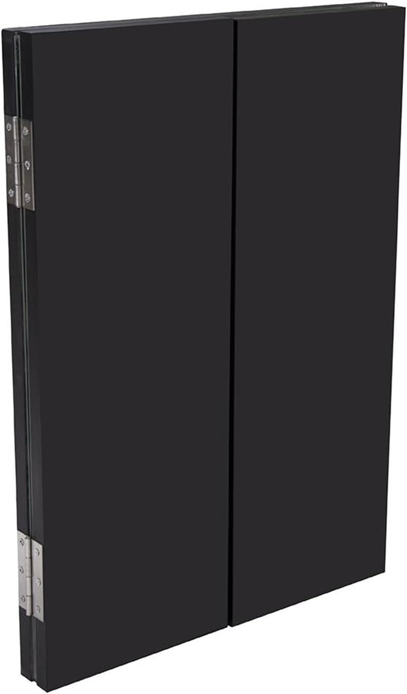 Tri-Fold Portable Vanity Mirror with Beveled Edges - Elegant Tabletop Design