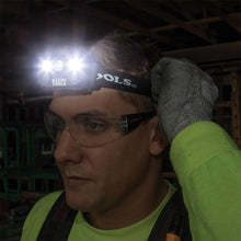 Load image into Gallery viewer, Rechargeable 400 Lumen LED Headlamp with Adjustable Strap for Outdoor Adventures