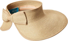 Load image into Gallery viewer, Lightweight Adjustable Women's Sun Visor Hat - 4.25" Brim for Ultimate Shade