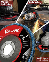 Load image into Gallery viewer, High Density Flap Sanding Discs – 4 1/2-Inch Type 29 for Efficient Metal Work