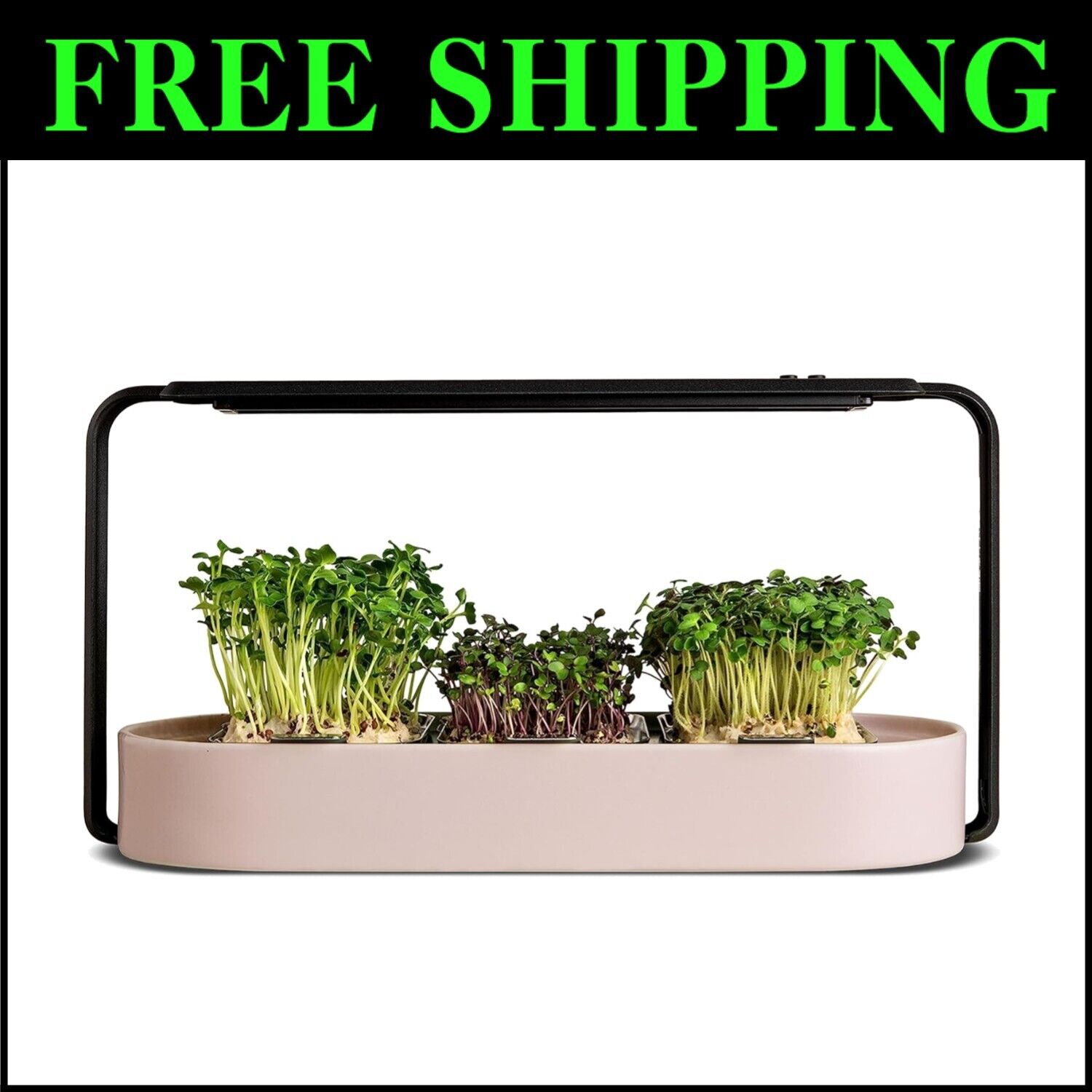 Indoor Hydroponic Microgreens Growing Kit - Eco-Friendly & Fast-Growing Solution
