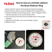 Load image into Gallery viewer, Durable 7-Inch Turbo Rim Diamond Blades - Ideal for Masonry &amp; Metal Cutting