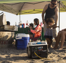 Load image into Gallery viewer, Lightweight 1,200 Peak Watts Gas Generator with Recoil Start for Outdoor Use