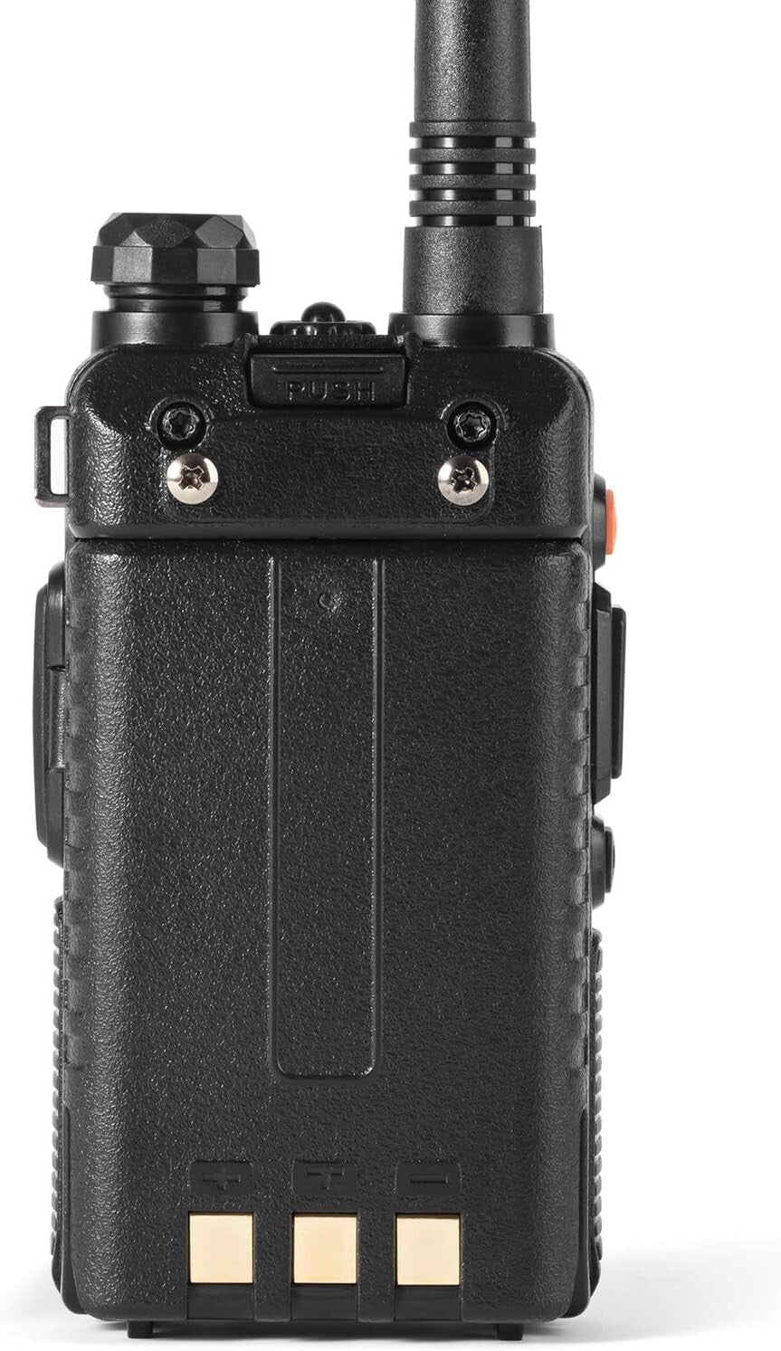 Lightweight Dual Band UHF/VHF Radio Set - 3 Pack with Rechargeable Batteries