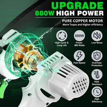 Load image into Gallery viewer, Efficient Mini Chainsaw - Battery Powered, 28.6 Ft/s Speed for Easy Trimming