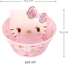 Load image into Gallery viewer, Durable Pink Hello Kitty Dinnerware Set – Bowl, Plate, Cup &amp; Spoon for Kids