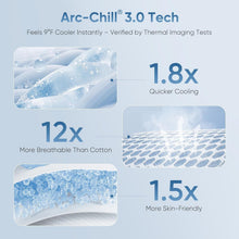 Load image into Gallery viewer, Double-Sided Twin Cooling Blanket, Lightweight Arc-Chill 3.0 Fabric - 59" x 79"