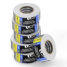 Load image into Gallery viewer, 6-Pack Heavy-Duty Aluminum Foil Tape – 2Inch x 70Yards with Money-Back Guarantee