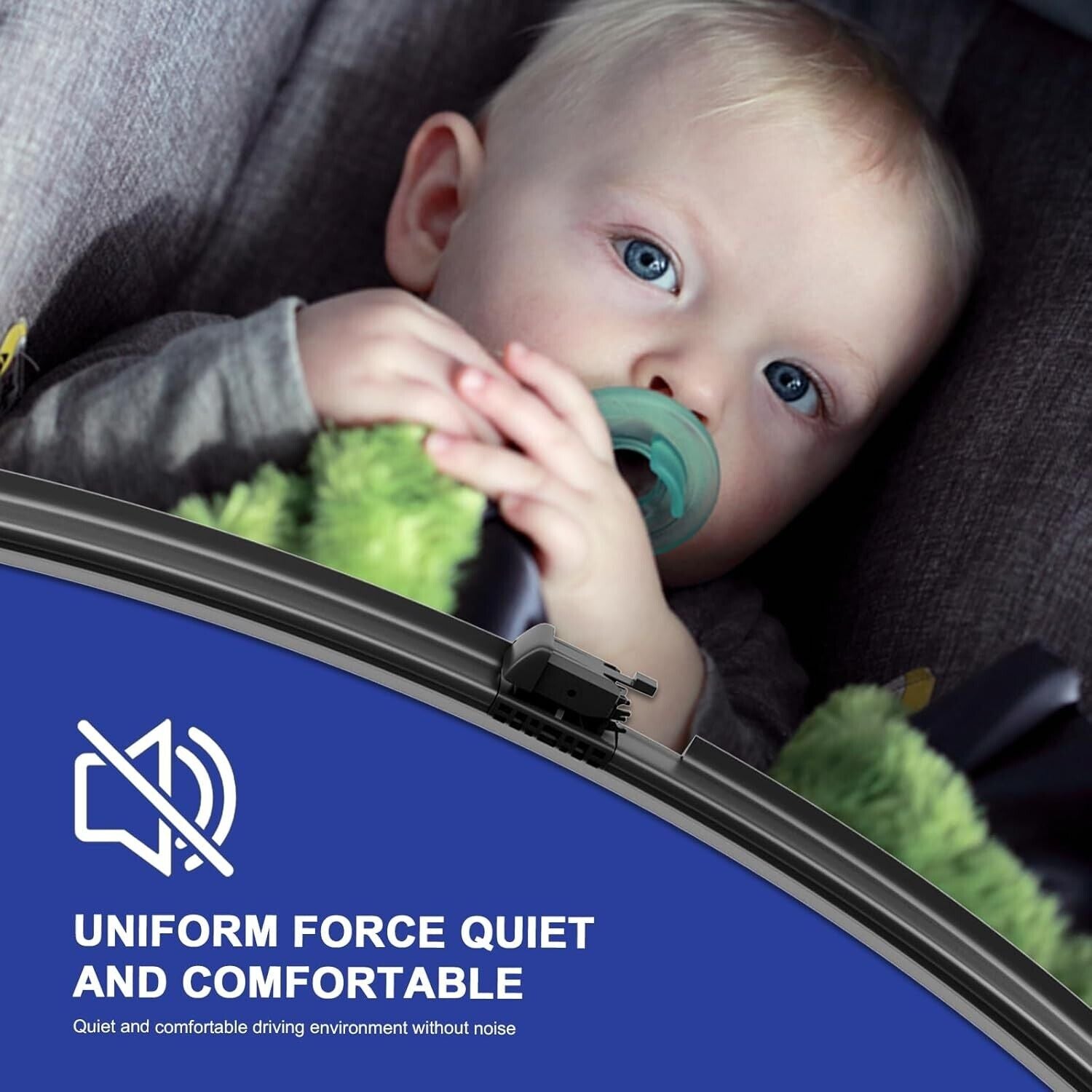 Easy Fit Replacement Wipers for Lincoln Aviator 2020-2023 - 3-Piece Collection