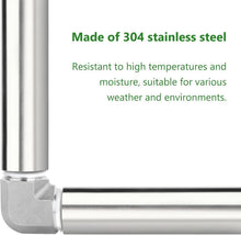 Load image into Gallery viewer, High-Pressure 3/4" NPT Stainless Steel Pipe Fittings - 2PCS for Versatile Use