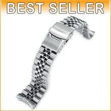 Load image into Gallery viewer, Lightweight 22mm Watch Band for Seiko Scuba Divers - Easy Installation