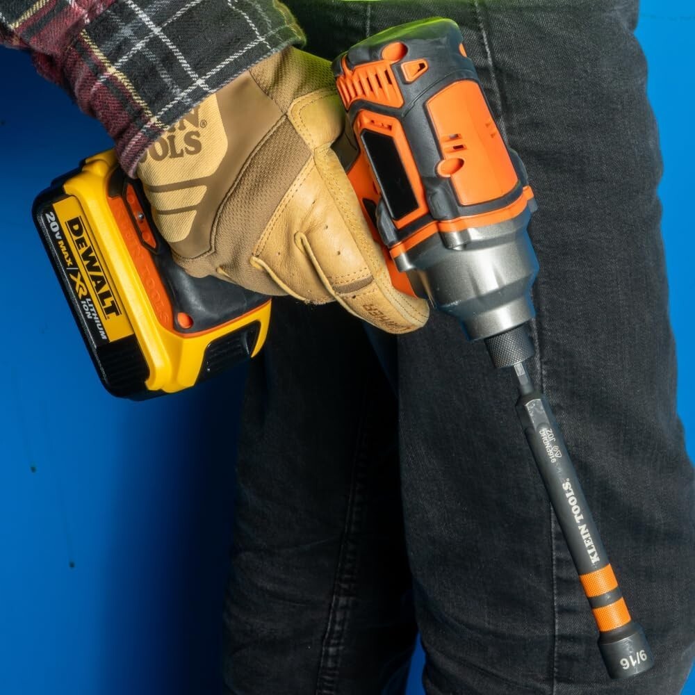 Impact Rated 7-Piece Nut Driver Set with Ratcheting Handle & Easy Identification