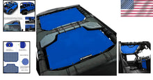 Load image into Gallery viewer, Premium Double Layered UV Blocking Jeep Sun Shade - JKU Roof Cover (2007-2018)