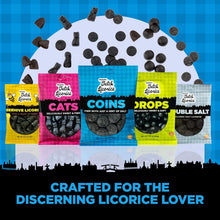 Load image into Gallery viewer, Salted Black Licorice Coins from the Netherlands - Perfect Gift Set of 12