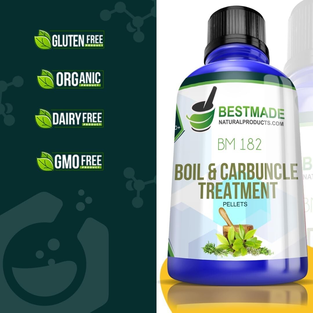 Fast-Acting Natural Remedy for Boils & Carbuncles - Safe & Gentle 25g Pellets