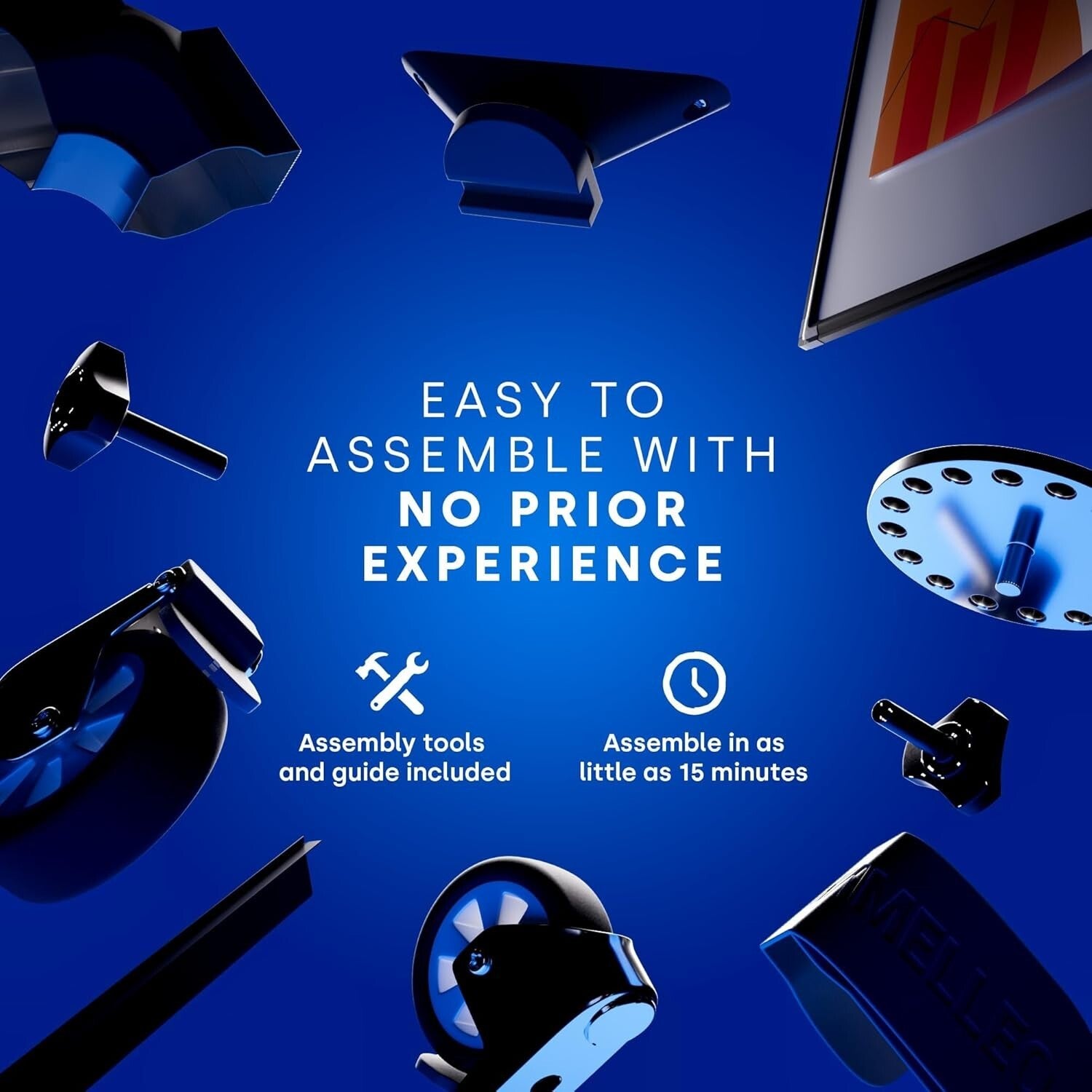 Versatile 70x36 Double-Sided Whiteboard on Wheels - Perfect for Home & Office