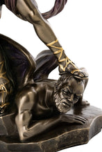 Load image into Gallery viewer, Premium 14.5-Inch St. Michael Statue - Hand-Painted Cold-Cast Bronze Collectible