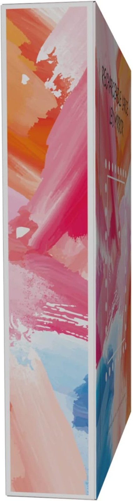 Large Lighted Makeup Mirror with 10X Magnification & 360° Rotation in Rose Gold