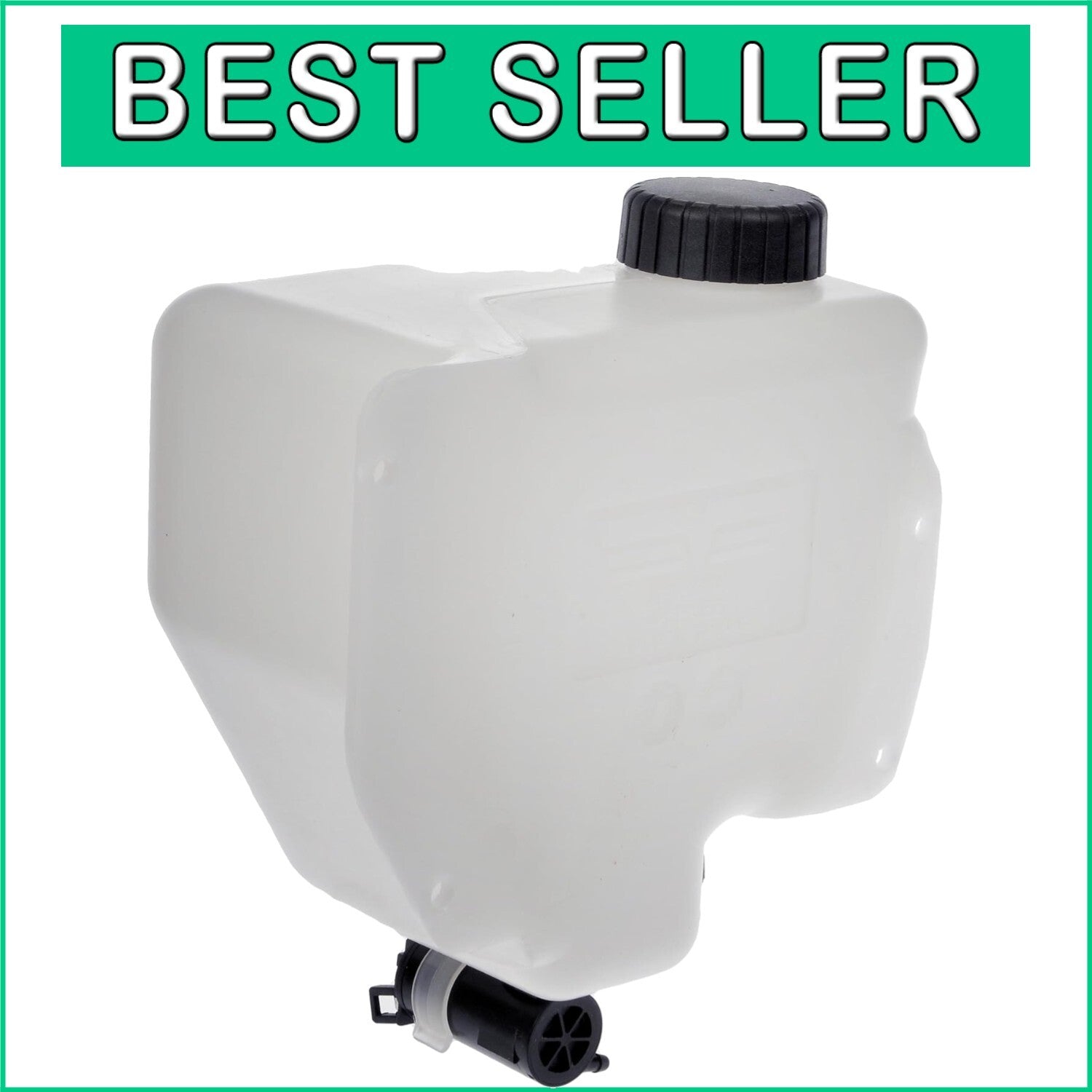 Leak-Free Washer Fluid Reservoir for Peterbilt 357, 375, 377, 379 - 10.3x6.8x9.5