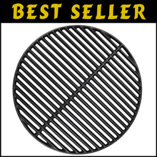 Load image into Gallery viewer, Cast Iron Cooking Grid 18 3/16" - Ideal for Big Green Egg &amp; Char-Griller Grills