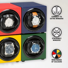 Load image into Gallery viewer, Programmable Watch Winder Box for Most Automatic Watches - 5 TPD Settings
