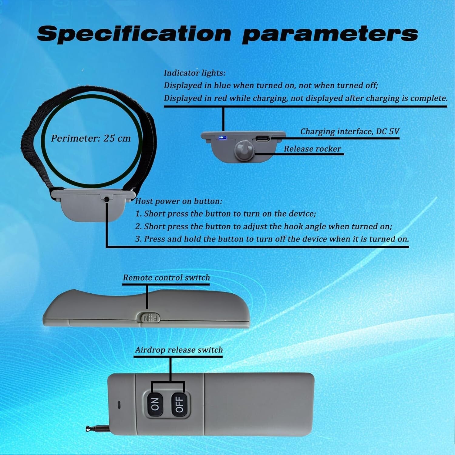 Drone Airdrop System for DJI - Expand Your Drone's Potential with Remote Control