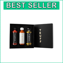 Load image into Gallery viewer, Gourmet Hot Sauce Set - Curated Flavors in Black le, White le, and Black le Oil