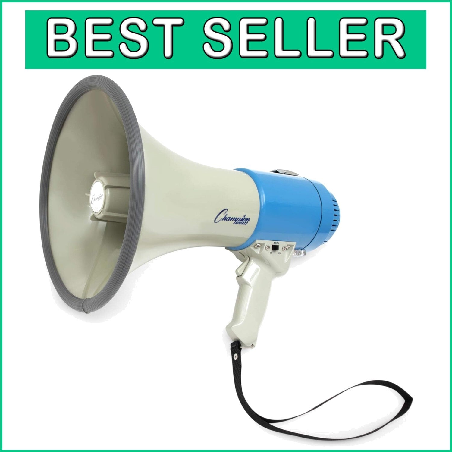 Compact Megaphone with Adjustable Power - Ideal for Emergencies and Gatherings