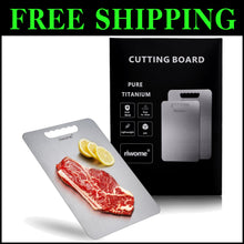 Load image into Gallery viewer, Long-Lasting Titanium Cutting Board - 18x12 Inches, Stain Resistant &amp; Easy Clean